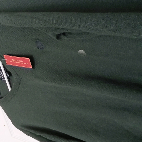 NWT CHAPS Men's Cashmere blende Sweater - Picture 2 of 12